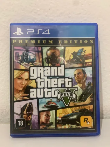 Jogo GTA 5 Edição prêmio - PS4