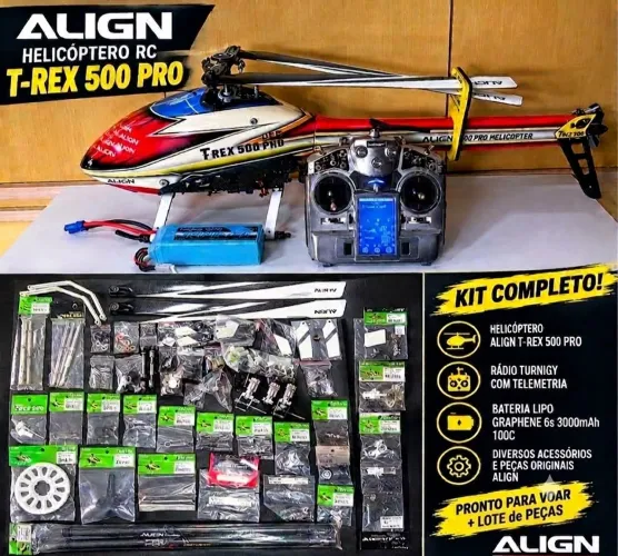 HELICÓPTERO TREX 500 PRO DFC