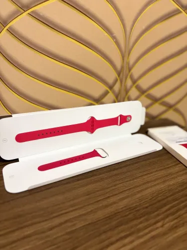 Pulseira Apple Watch original Apple 38,40,41,42mm vermelha