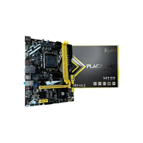Placa mãe micro ATX DDR4 LGA1151 H110