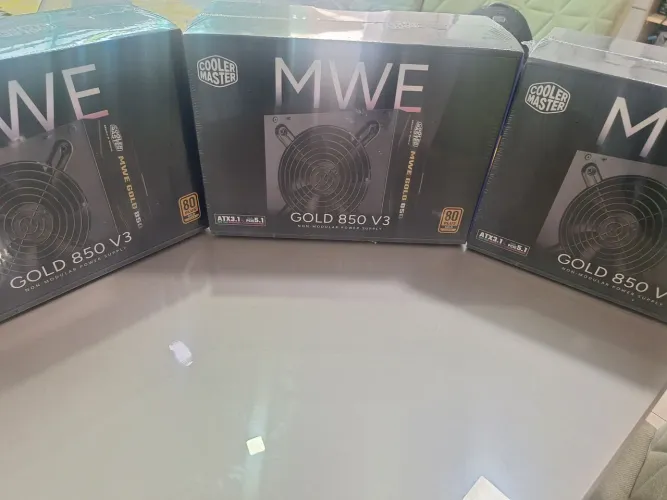 Fonte coolermaster 850W atx3.1 nova, loja