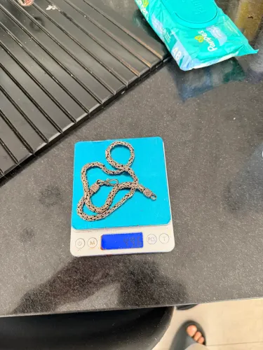 Cordão de prata 50g