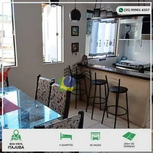 Casa à venda em Itajubá, Boa Vista, com 7 quartos, com 150 m²