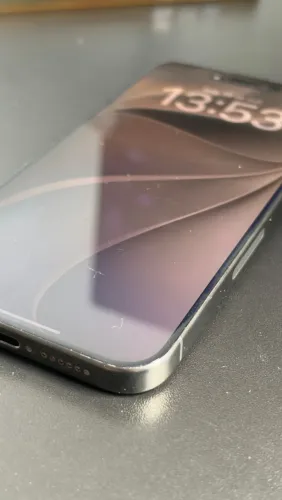iPhone 15 Pro Max 256gb preto - bateria 78%