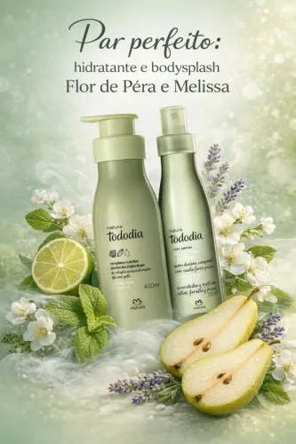 KIT FLOR DE PÊRA E MELISSA 
