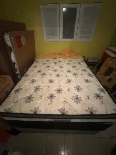 Cama box casal