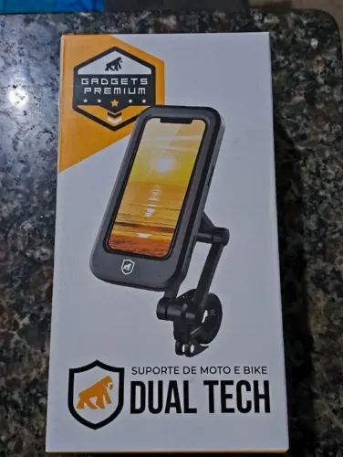Suporte para Moto, Bicicleta, Bike - à prova d'água e com rotação 360º - Dual Tech
