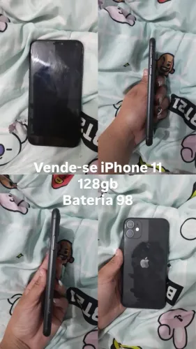 iPhone 11, 128gb com bateria 98