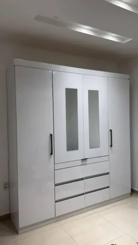 Guarda Roupa 4 Portas Império 2,00 m Novo! Pronta Entrega!