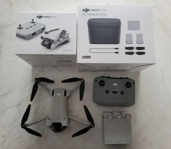 Drone DJI mini 3 pro + fly more kit plus