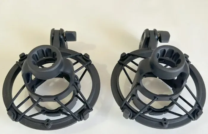 Par de suportes anti-choque para microfone Audio Technica AT8449a