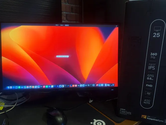 Monitor Gamer Alienware 25p AW2523HF 360hz IPS