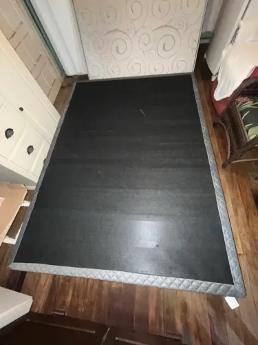 Cama Box Casal Biflex + Colchão Turquia 1,38 x 1,88 + Mola Ensacada - Excelente Estado!