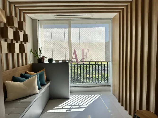 Apartamento mobiliado 83 m² com 2 dormitórios e opção de 3º quarto no Forest Hil