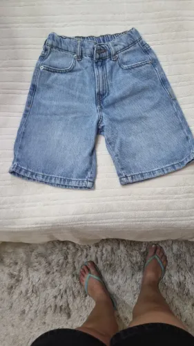 Bermuda jeans infantil Zara