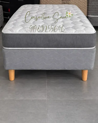 CAMA BOX SOLTEIRO D33