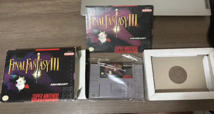 FINAL FANTASY 3 SNES - LEIA O ANÚNCIO