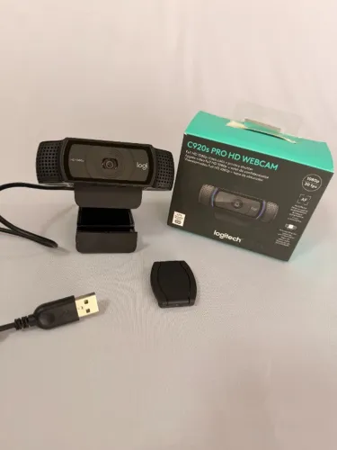 Webcam Logitech C920s Pro HD - Usado