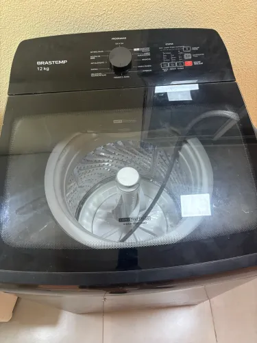 Máquina de Lavar 12kg Preta