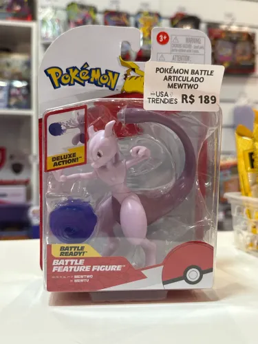 Action Articulada Original Pokémon Importada Mewtwo
