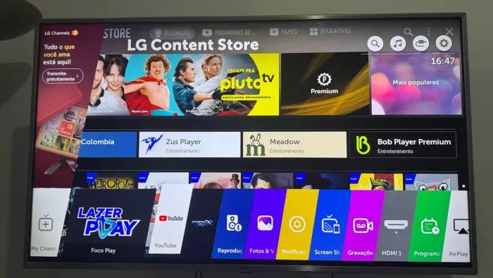 Televisão Smart TV 50 polegadas Funcionando Perfeitamente