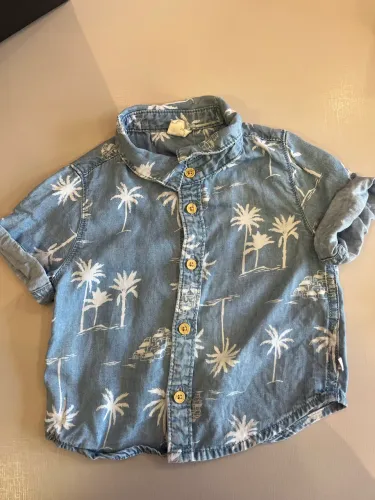 Camisa infantil 6 a 9 meses 