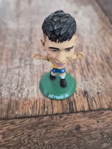 Figura colecionável Neymar soccerstarz tipo mini craque