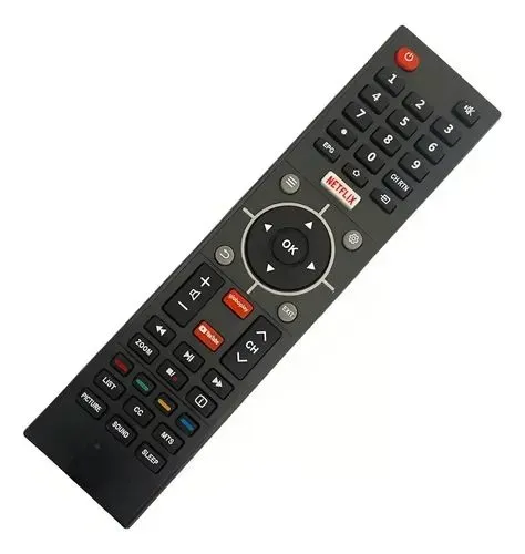 Controle remoto tv smart toshiba semp