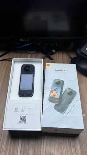 Câmera de ação insta 360 x3 lacrado 