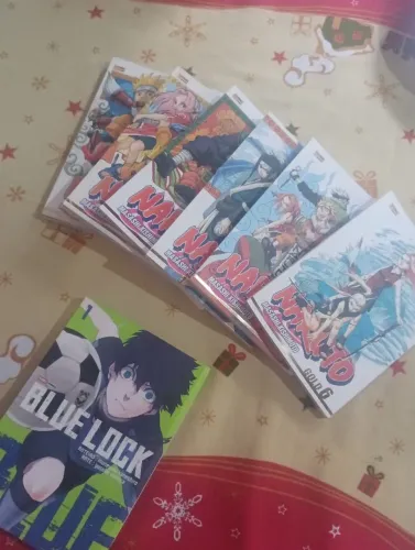Naruto vol 1-6 + BLUE LOCK vol 1