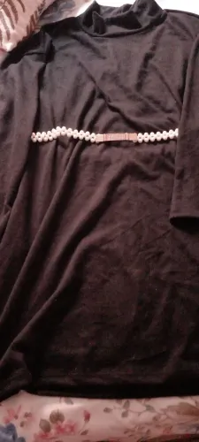 Vestido semi novo manga comprida