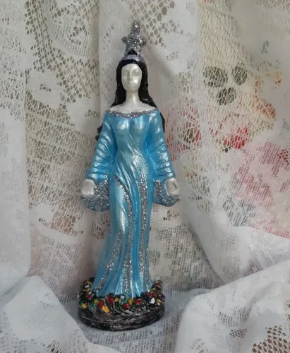 Imagem Iemanjá gesso 20 cm