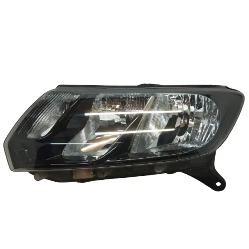 Farol Esquerdo Friso Preto Sandero Logan Stepway 2015 2016 2017 2018 Original 26897