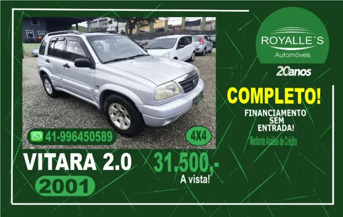 Suzuki Grand Vitara 2.0 16V 4x2/4x4 5P Mec. 2001