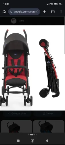 Carrinho de bebê Chicco 