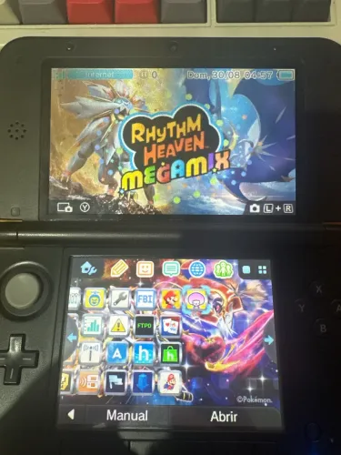 Nintendo 3ds XL vermelho