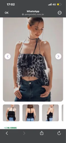 Blusa nova nunca usada