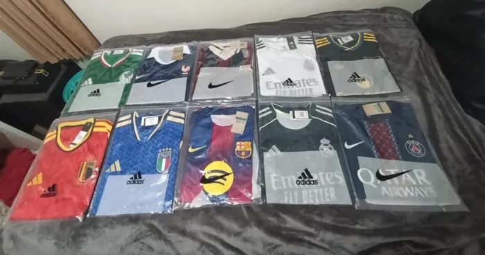 Camisas tailandesas varejo