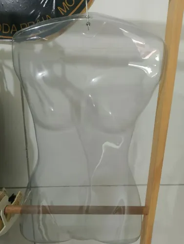 Cabide Collant Busto Pvc Fem - Biquíni Maiô Lingerie - LL Expositores