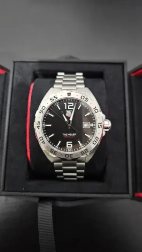 TAG Heuer Formula 1 Date 41mm WAZ1112.BA0875<br>A quartzo, 41 mm, Aço<br>WAZ1112.BA0875
