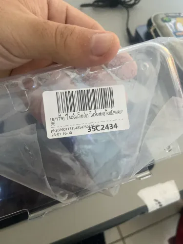 Capa de acrílico transparente (New 3ds xl)