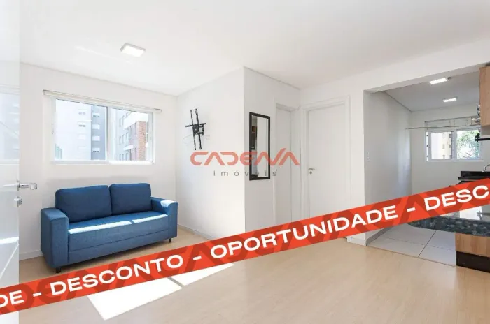 Apartamento com 1 quarto e 1 vaga à venda no bairro Portão
