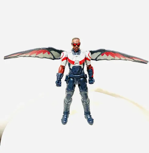 Lote de Bonecos Falcões Negros 30cm - Brinquedo - Action Figure - Super Heróis