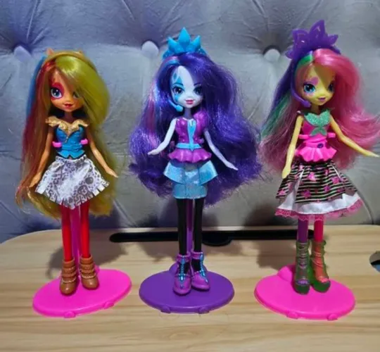 3 bonecas My Little Pony Equestria Girls 