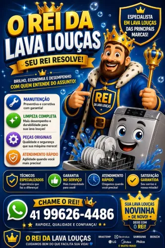 Manutenção de lava louças 