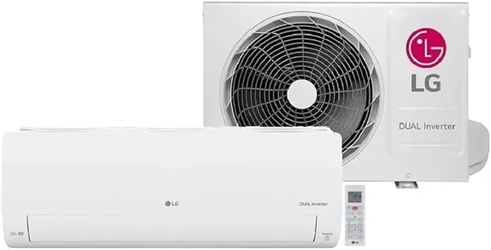 ar-condicionado lg dual inverter 9.000 btus 220v quente/frio