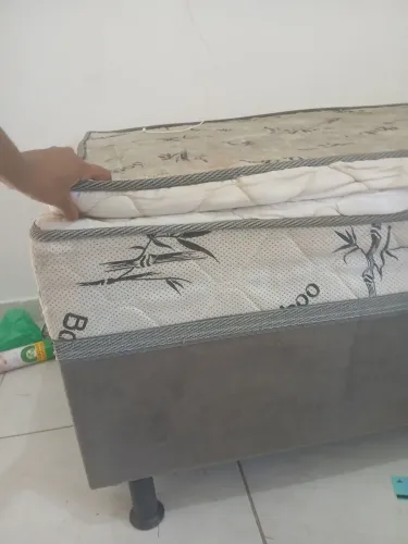 Cama box bamboo pra vender logo