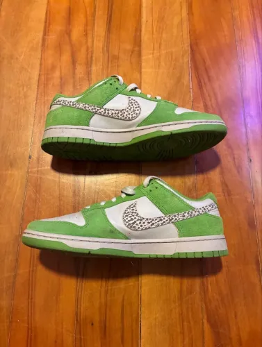 tênis nike dunk low chlorophyll safari 42