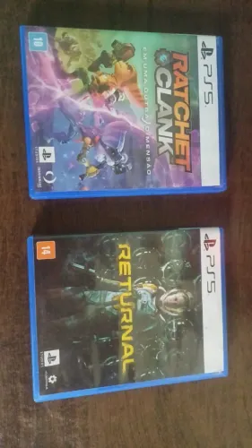 DOIS JOGOS DE PS5 POR 80 REIAS