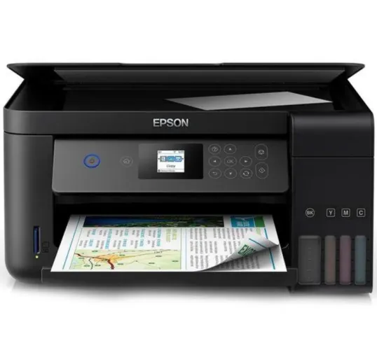 Impressora Multifuncional Epson EcoTank L4160 Wi-Fi + Duplex Automático